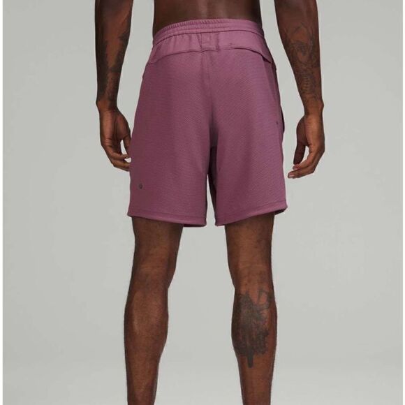 Lululemon Relaxed-Fit Training Short 8" Vintage Plum size small - Picture 3 of 10